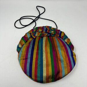 Colorful Striped Mini Bag